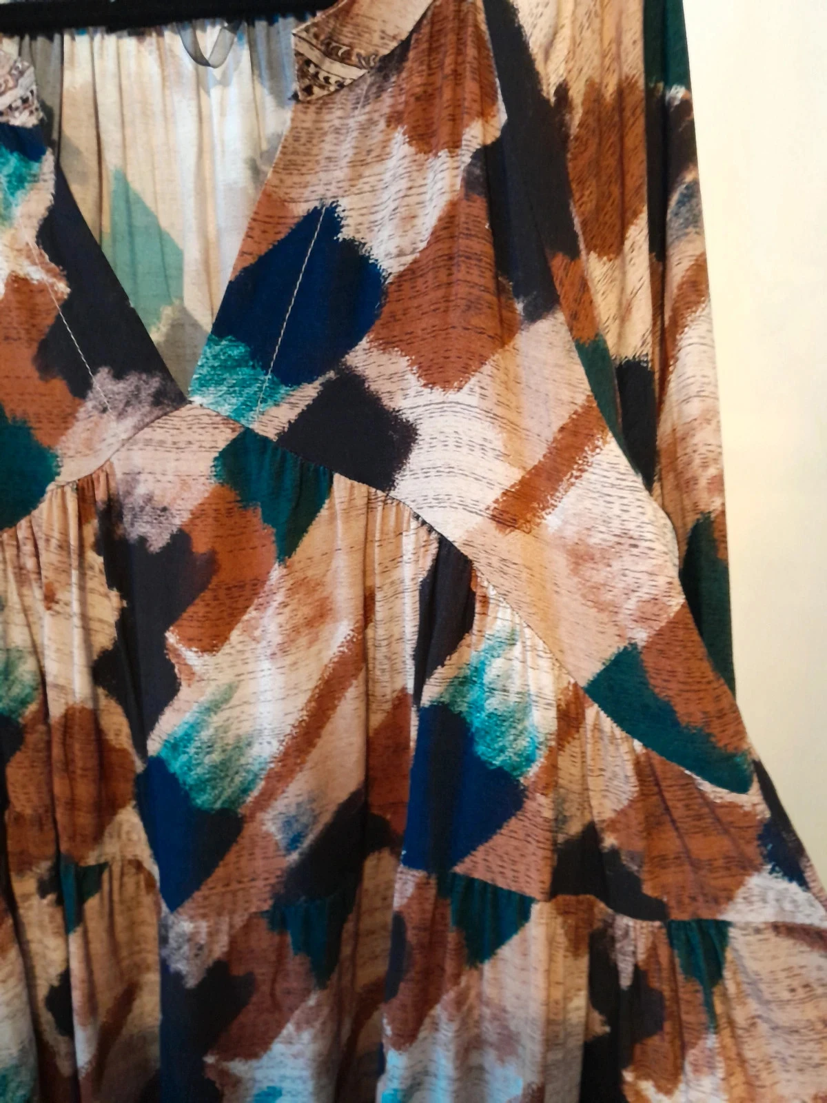 Korte jurk, boho-chic geïnspireerd, Merk Betty & Co. One Size – photo 4